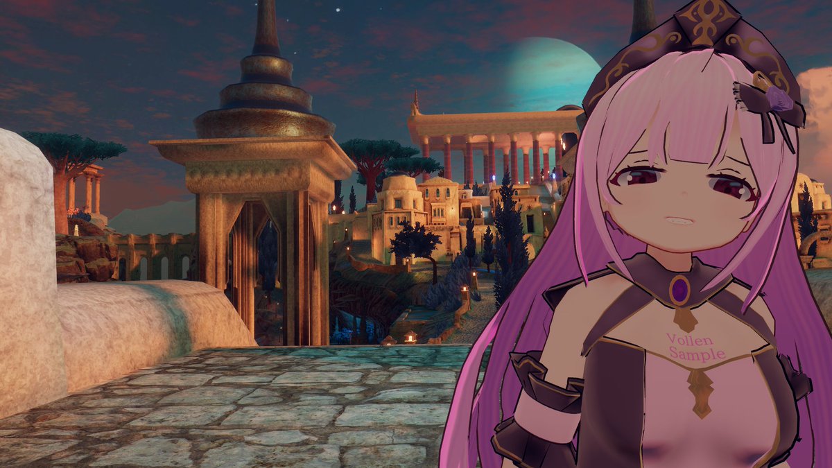 kurozakura_farm's tweet photo. おはよー
今日も起きれてえらい♪
VRChatのアバターミュージアムで一目惚れしちゃった…！サンプルのヴォレンちゃんがもう、めちゃくちゃかわいくて心を撃ち抜かれただよ💘はぁ～沼❤️
あ、ちなみに今日は牛乳製造日ですわ #VRChat #AvatarMuseum #Vollen https://t.co/C3YN2RXySG