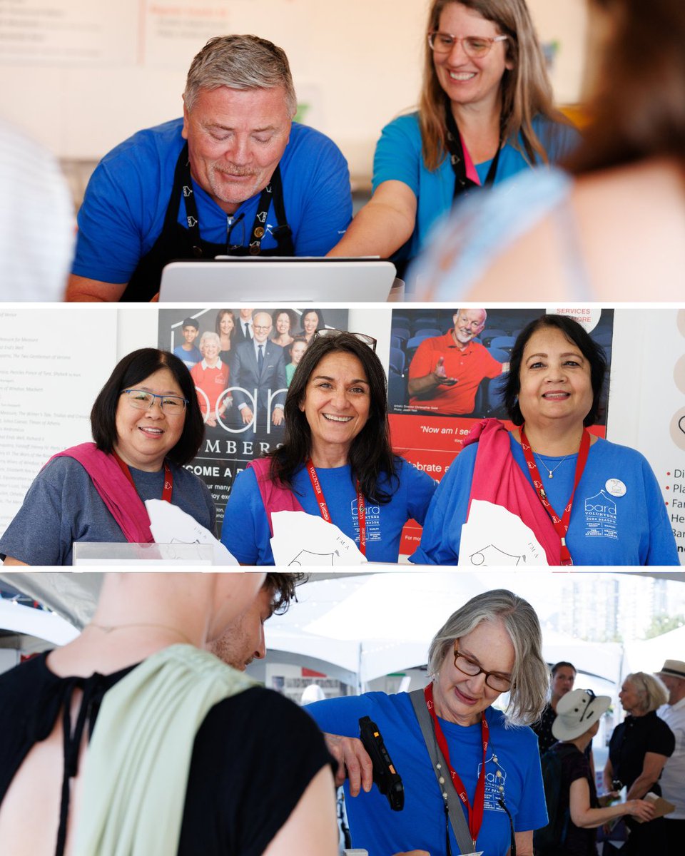 Applications for the Bard on the Beach Volunteer Program are now open!

Be part of an incredible group of people who make our Season happen. Visit the link below for more information and to submit your application today. #bard2025

➡ bardonthebeach.org/current-opport…