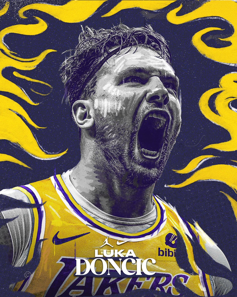 vishuals's tweet photo. Luka to the Lakers 🎨

#smsports #luka #lakers https://t.co/7GRy0xVsJP