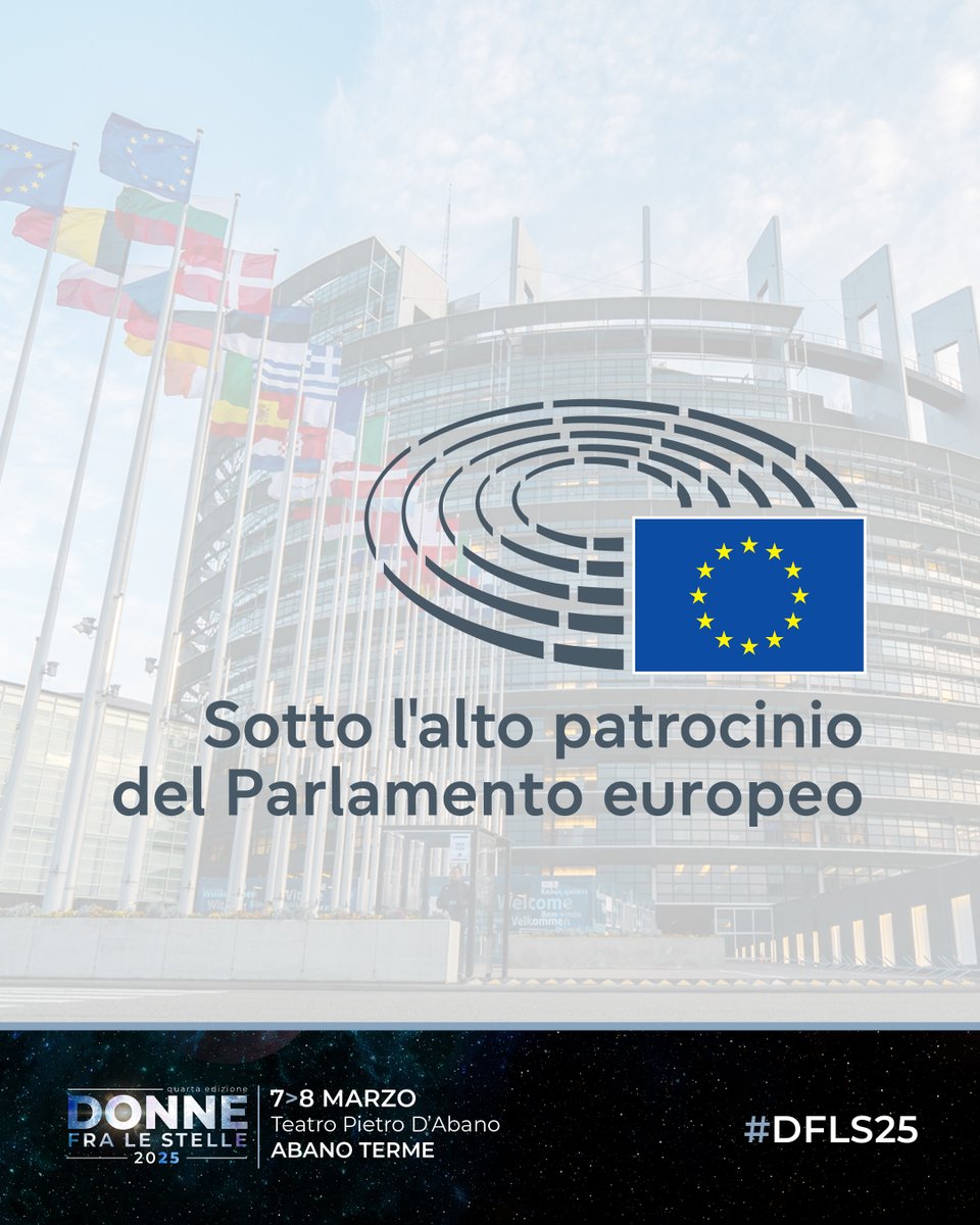 Un evento di prestigio sotto l'alto patrocinio del Parlamento Europeo. Il patrocinio sottolinea l'importanza e il valore di questa iniziativa, che mira a celebrare il contributo delle donne nella ricerca scientifica.
7-8 marzo 2025 | Teatro Pietro D'Abano  , Abano Terme
#DFLS25