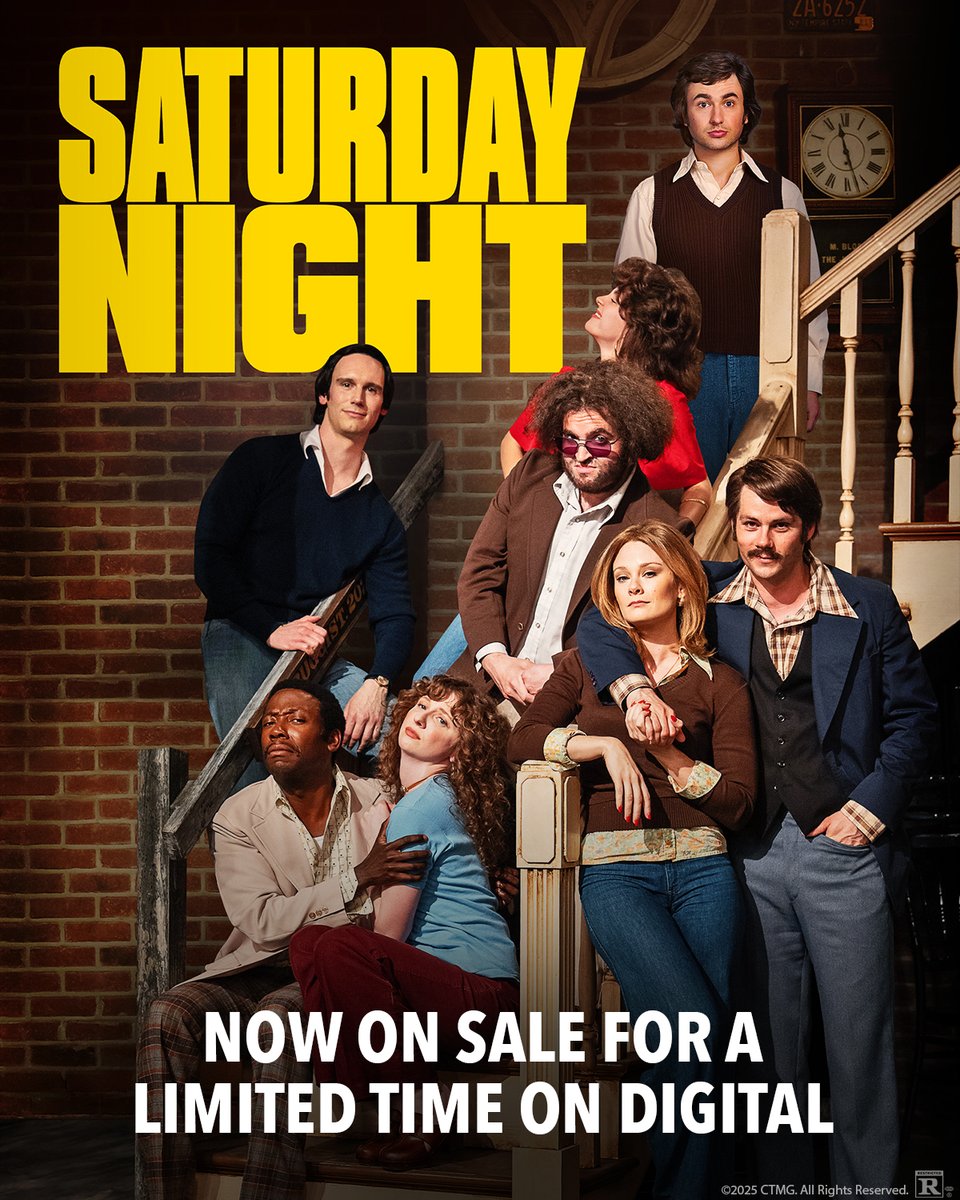 Innnncase you forgot… IT’S SATURDAY NIGHT (AGAIN)!

Before watching the 50th Anniversary special, see where it all began in #SaturdayNightMovie – now on sale for a limited time on Digital.

bit.ly/GetSaturdayNig…