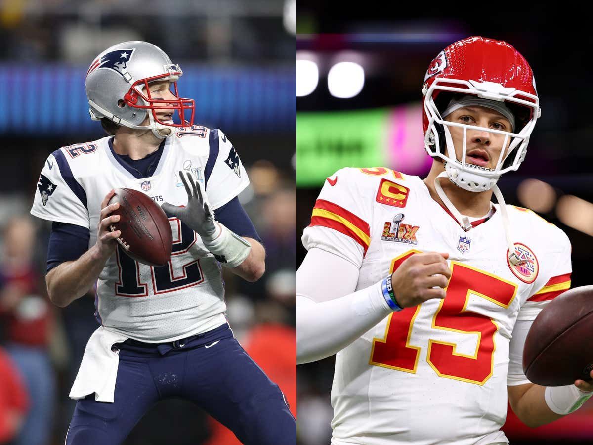 barstoolsports's tweet image. Scorching Hot Take: It Is Still Possible For Patrick Mahomes To Have a Better Career Than Tom Brady buff.ly/4hsTCgr