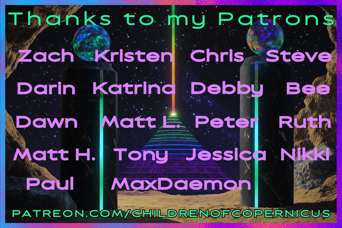Thanks to my Patrons!