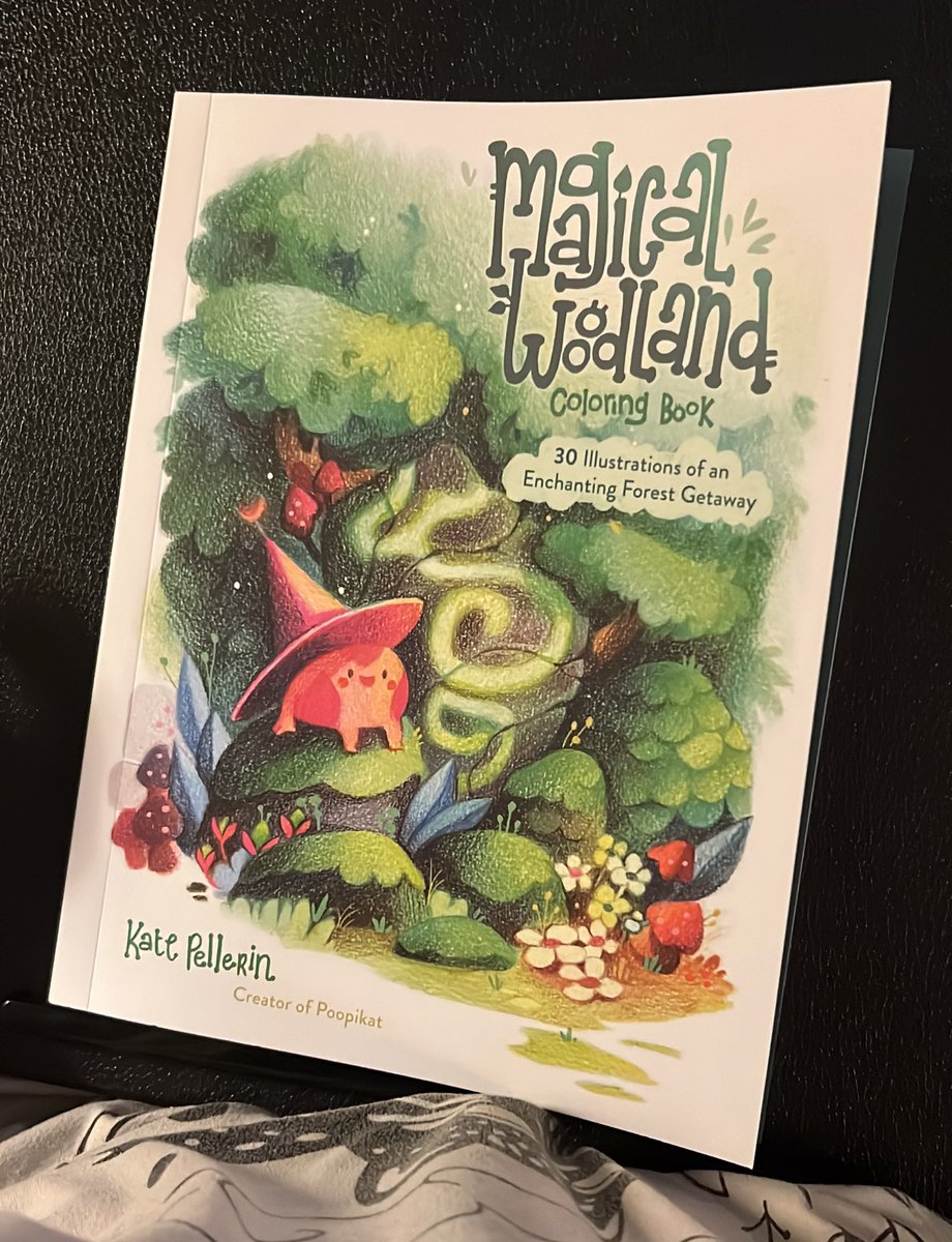 I got a new coloring book today :3