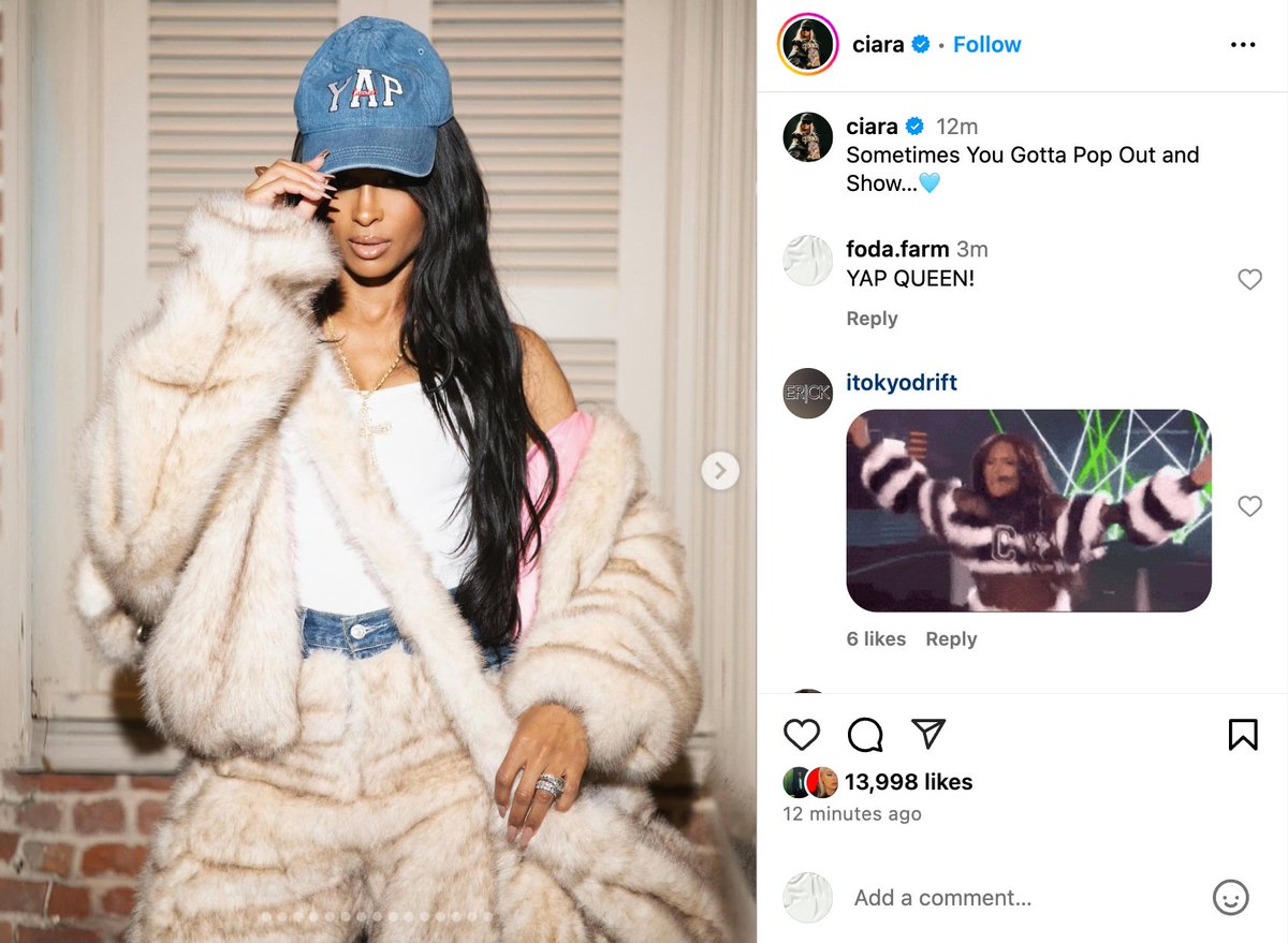 isthinking's tweet photo. Our YAP QUEEN!

i think this official marks https://t.co/ADYMjnXDm3 the coin for baddies https://t.co/zsPKebw6Qq