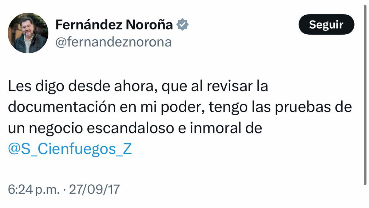 Que <a href="/Claudiashein/">Claudia Sheinbaum Pardo</a> envíe a la reportera con <a href="/fernandeznorona/">Fernández Noroña</a> a preguntar por el inmoral de Cienfuegos 🤭

🙏🏻 Follow 👉🏻 <a href="/TamaulipasI/">TamaulipasInforma y TamaulipasTe</a>