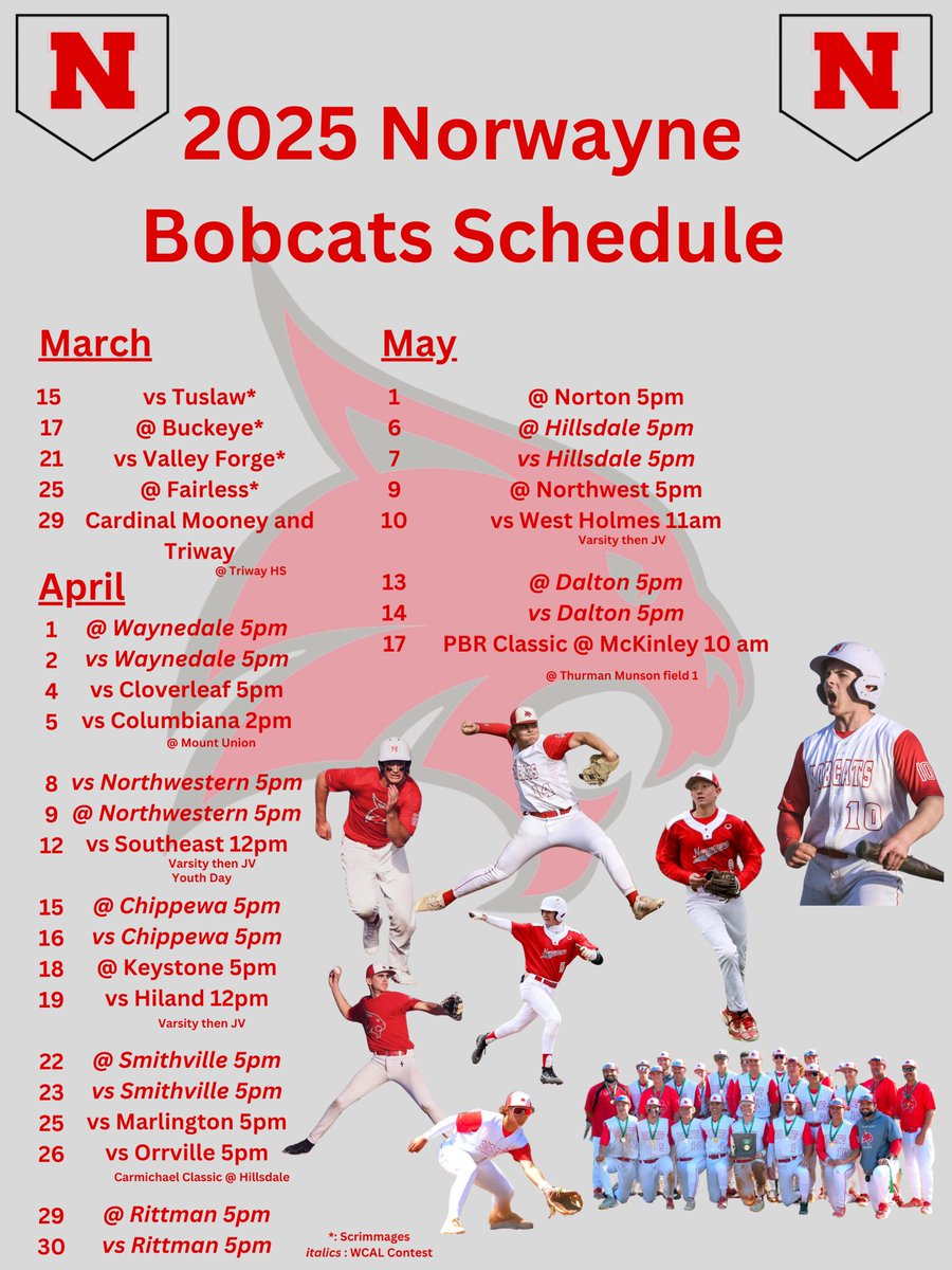 Norwayne High School Baseball (@norwaynehs_base) on Twitter photo 