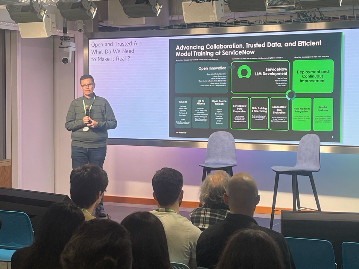 Our AIA meetup in Paris at Meta about OTDI showcased the power of collaboration in AI transparency and governance.
Thanks to all attendees &amp; datacraft, IBM, Impact.ai, Meta, speakers Tim Bonnemann, Sean Hughes (ServiceNow), &amp; Joe Olson!