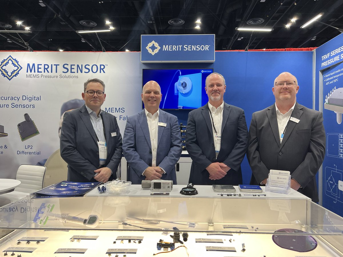 MeritSensor's tweet image. Day 1 is a wrap. Thanks to all of our customers, suppliers, and business associates who visited us at AHR 2025 Orlando (booth #171). #AHR2025 #meritsensor #pressuresensor