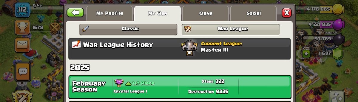 No tots els dies s'aconsegueix doble pujada de categoria. Dos dels nostres clans estem a Màster. Un a 3 i l'altre a 1. Seguim a per Champions💪🏽💪🏽!! Gràcies a tothom per la gran implicació. Ja queda per al record! ❤️