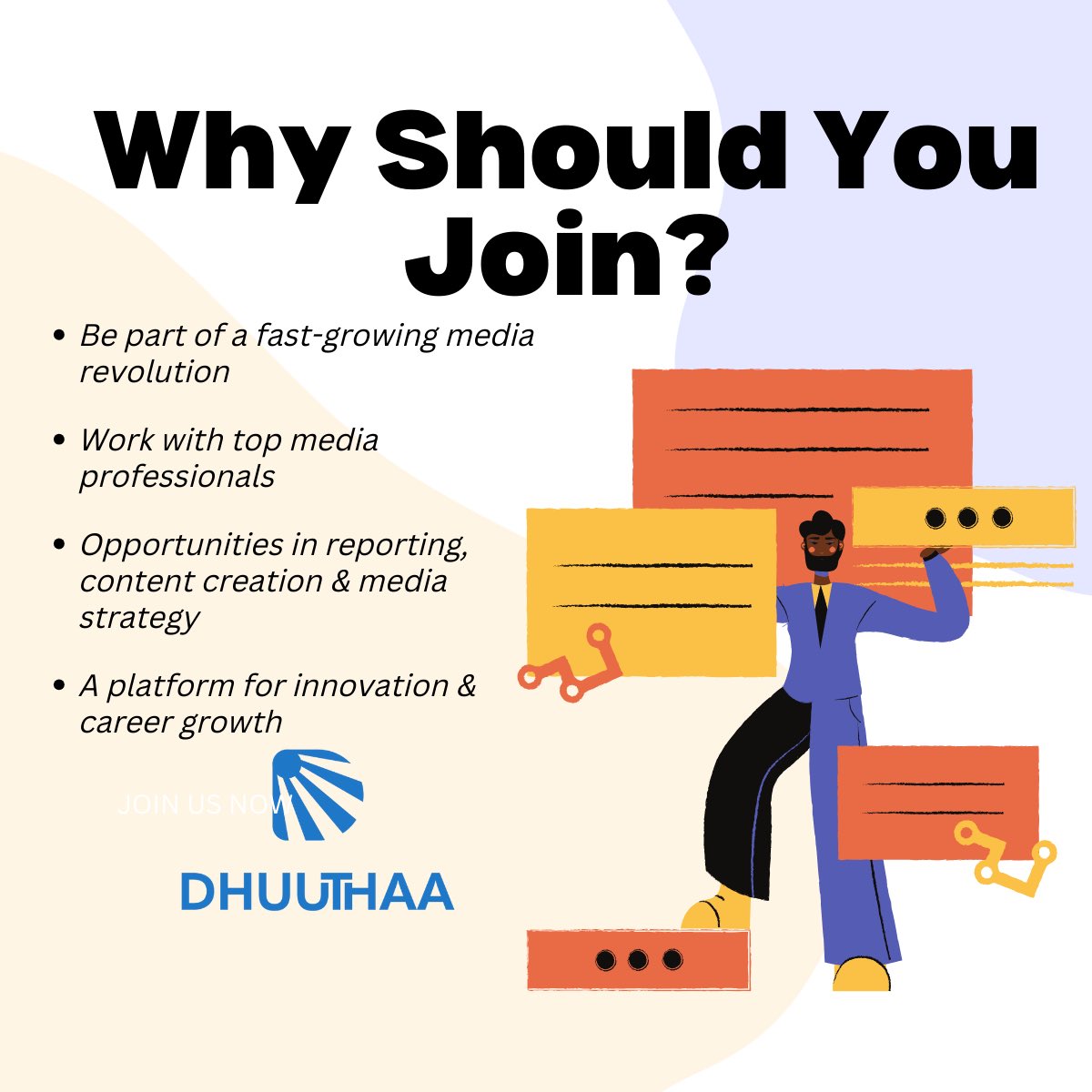 imvrcr's tweet photo. 🚀 Be Part of the Future of News! 🗞️

We’re launching a revolutionary digital news channel, and this is your chance to grow with us! If you’re passionate about storytelling, journalism, and making an impact, we’re looking for you!

🔹 Why Join Us?
✅ Fast-growing media platform
✅ Opportunities in reporting, content creation & media strategy
✅ Work with top professionals in the industry
✅ Shape the future of news with innovation & truth

🔍 We’re Hiring:
🎤 Journalists & Reporters
🎥 Video Creators & Editors
📊 News Analysts & Researchers
📱 Social Media & Content Strategists

📩 Want to be part of this journey? DM me.

📢 The news industry is evolving—be a part of the change! #NewsRevolution #JoinUs #MediaGrowth #JournalismOpportunities