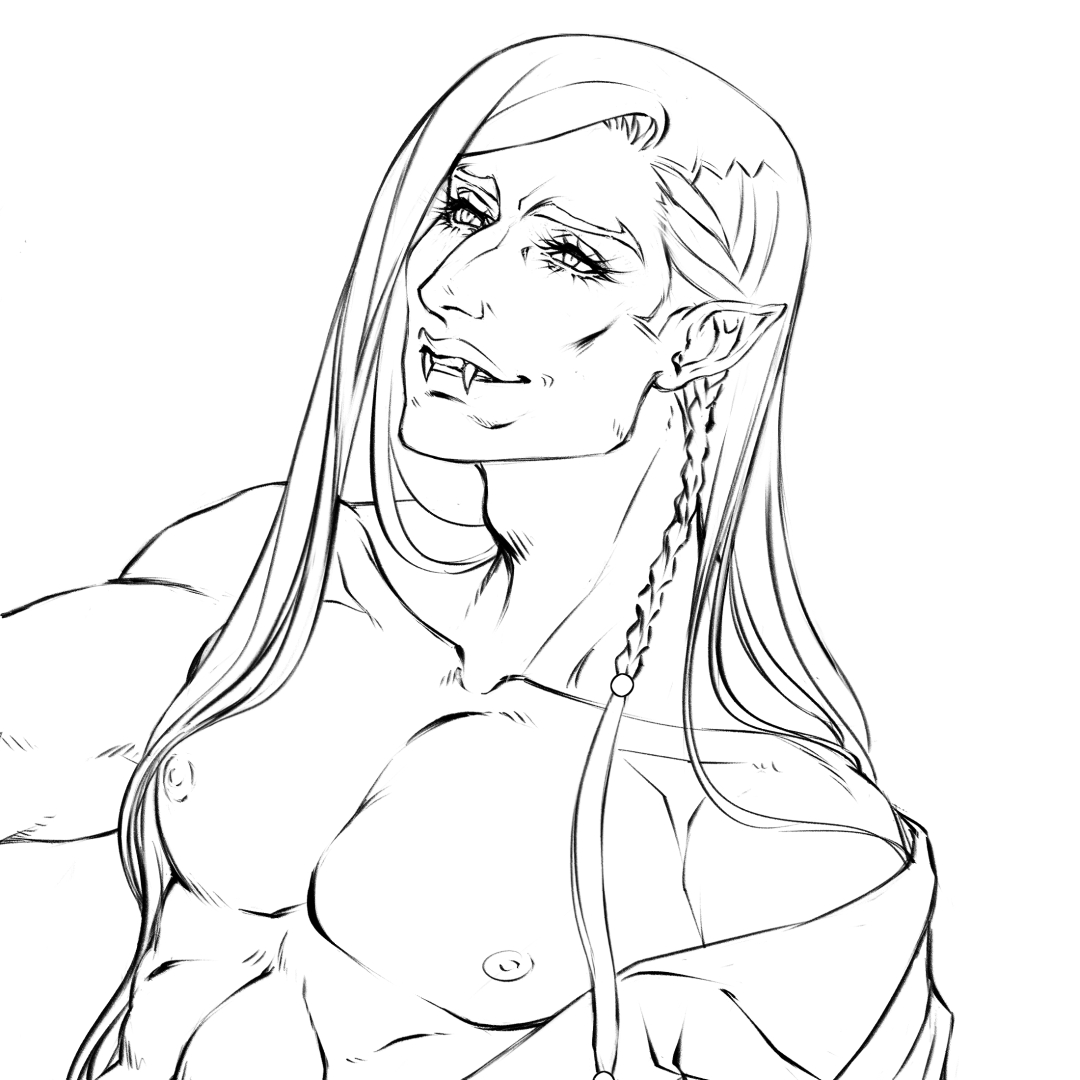 WIP part 2~ 🐍💜🩸#olrox #castlevanianocturne