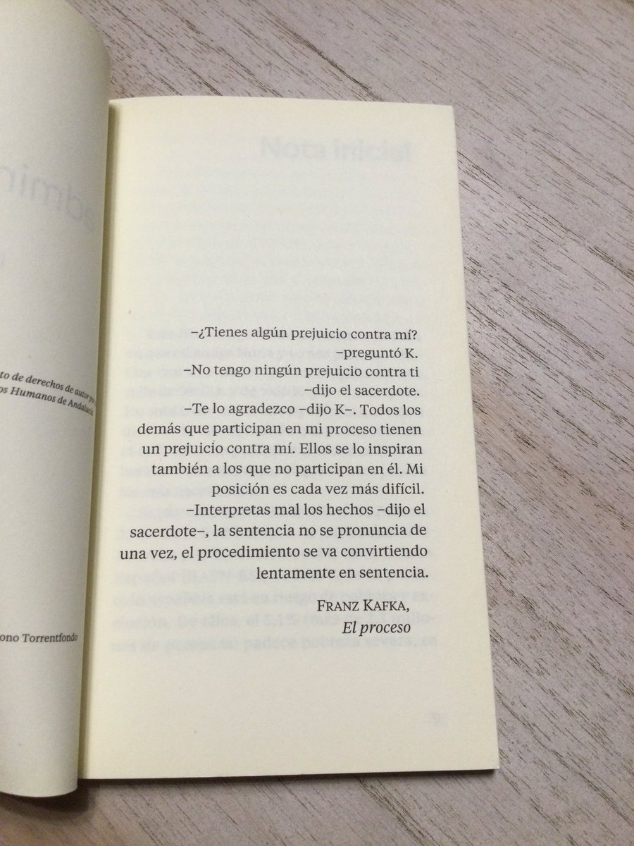 El proceso penal como pena anticipada, Kafka lo explica mejor que cualquier tratadista