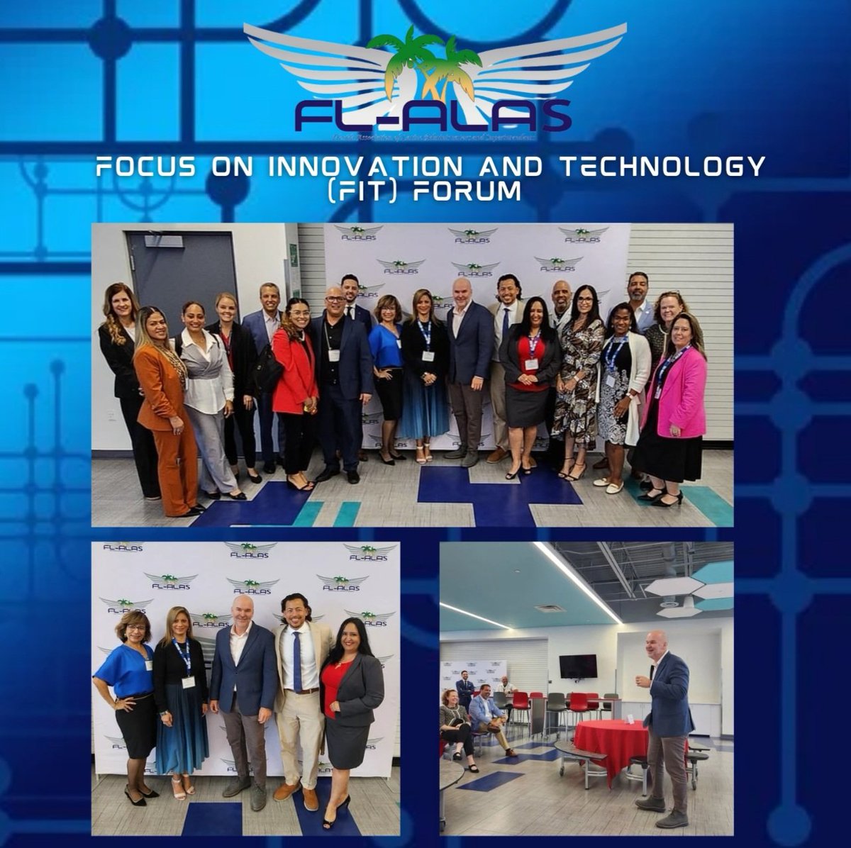 @IRCSchools Superintendent Dr.David Moore delivered impactful remarks at our <a href="/Florida_ALAS/">FL-ALAS</a> #FITForum, inspiring us to embrace innovation, lead with vision, &amp; transform education for the future. His leadership &amp; insights left a lasting impact! Thank you @SDIRC_SUP <a href="/PublicSchoolSup/">FADSS</a>