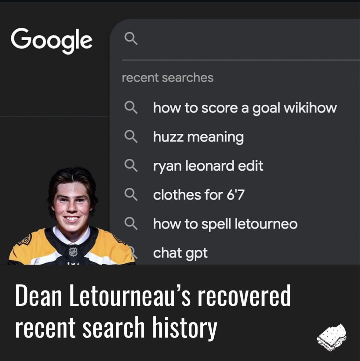 gettin’ ready for puck drop at the #deanpot