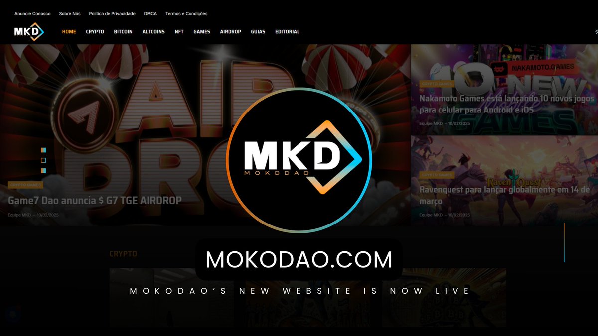 mokodaogg's tweet photo. MokoDAO's new website is now live! 🚨

Your hub for WEB3, Crypto, NFTs, and join our Guild Gaming community for the ultimate digital adventure

🌐 Visit https://t.co/LJ1e4rPfHW