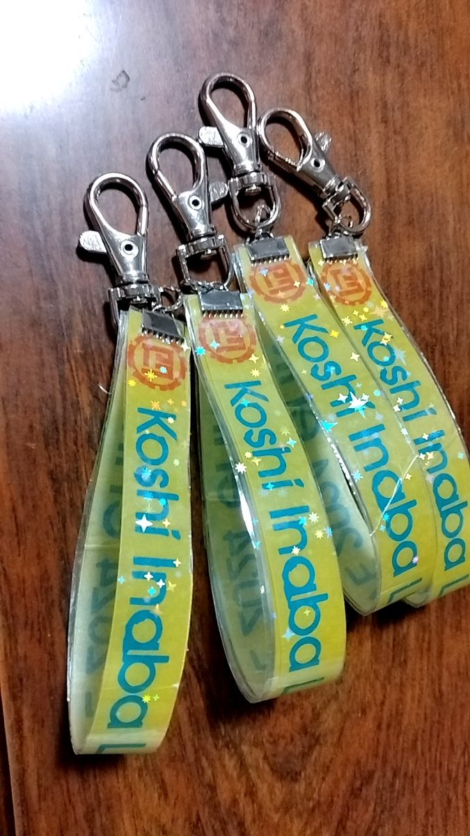 マステキーホルダー作ってみました😀