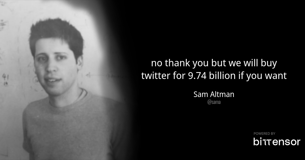 MakeItAQuote's tweet photo. @chrishq @sama Sponsored by zuvu ai - collective intelligence, limitless potential https://t.co/20rZgTGDiL