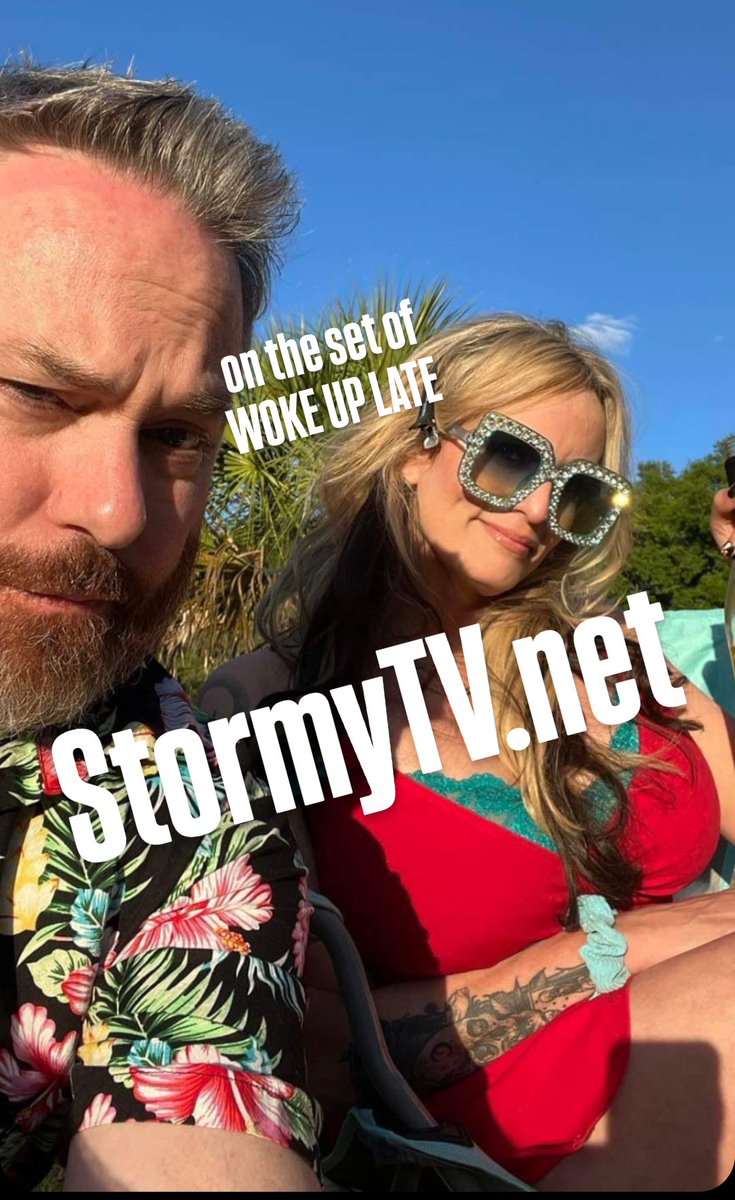 StormyDaniels's tweet photo. On set today in Louisiana, directing/starring another episode of the comedy series "Work Up Late" for Roku. Tomorrow we head to Utah for a week of shooting https://t.co/gb0Zr16x1g