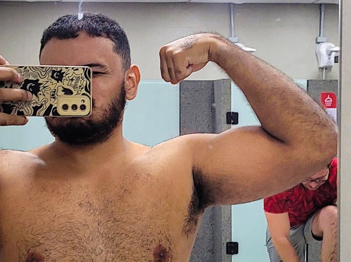 Linkynho's tweet image. Dump do treininho de hj 💕💪🏾