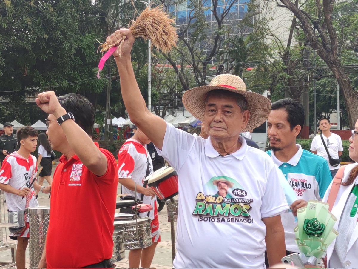 kadaningramos's tweet photo. Para sa tunay na reporma sa lupa at seguridad sa pagkain, MAGSASAKA ITANIM SA SENADO! ✊🏽🌾

#6ArambuloSaSenado
#54RamosSaSenado
#46GabrielaWomensParty
#TaumbayanSaSenado
#LabanGabriela https://t.co/uuh0OpACpI