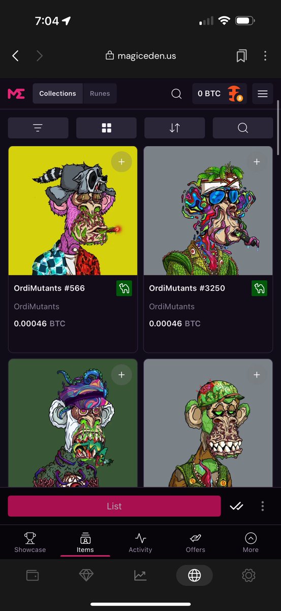 squashBTC's tweet image. For sale, fund my degen habits @OrdiMutants