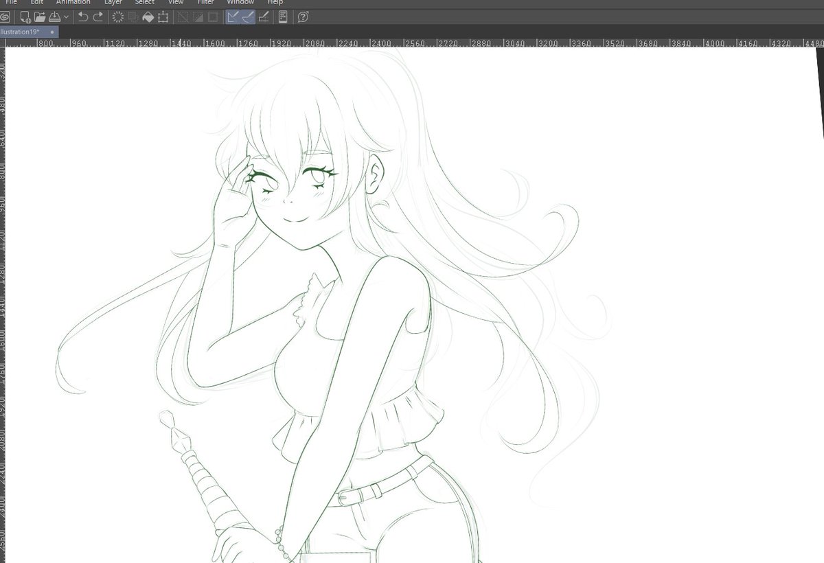 #wipart #Doodles #Elsword #elesis