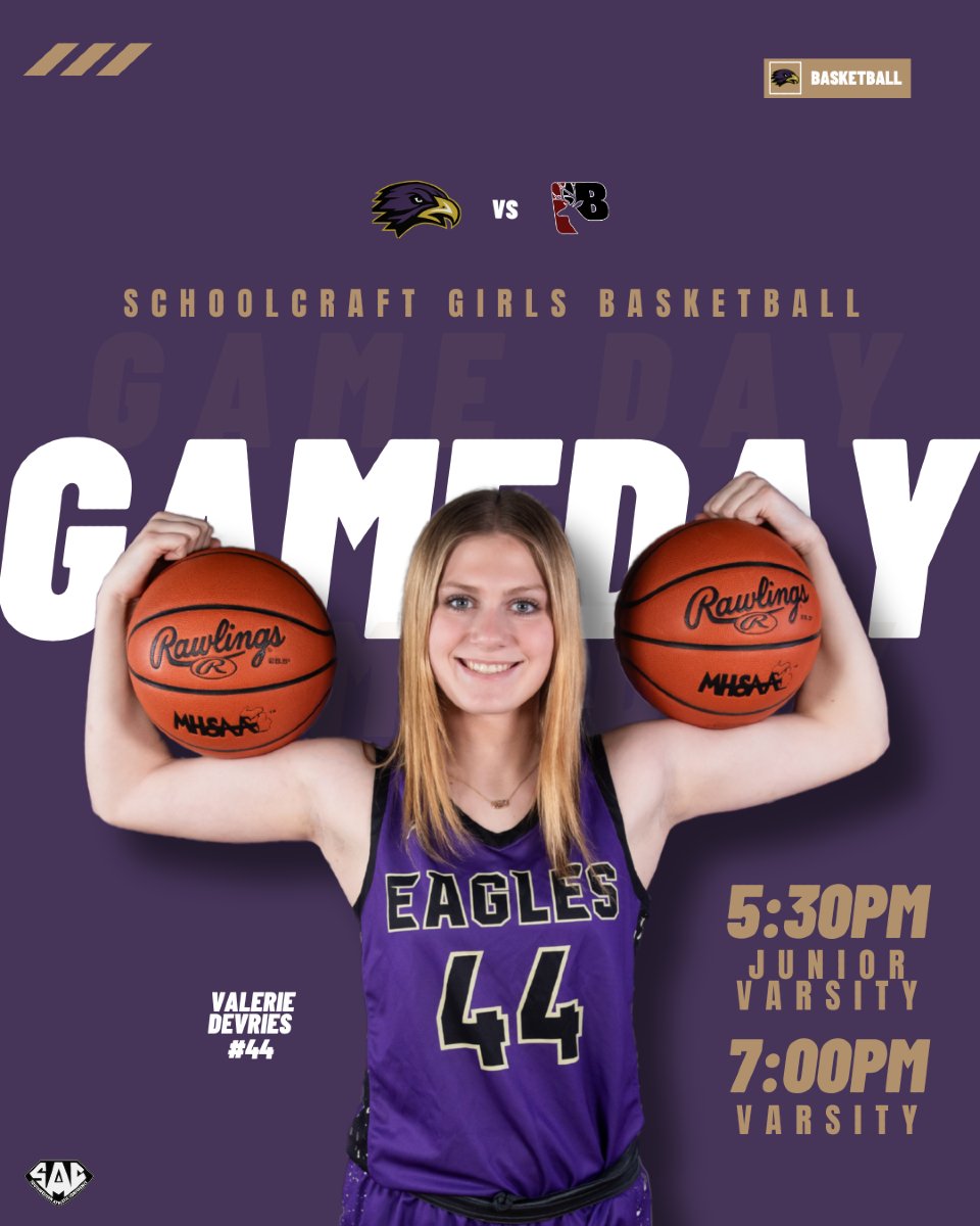 🔥GAME DAY!🔥 Our Lady Eagles will face off against the Bucks of Buchanan in a home match up. Junior varsity will kick it off at 5:30pm with Varsity to follow at 7:00pm. Come out and support your eagles! 🦅#goeagles

Get your tickets here ⬇️:
gofan.co/app/school/MI1…