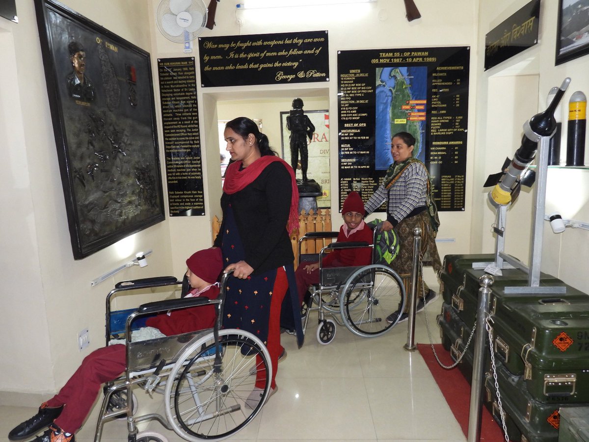VajraCorps_IA's tweet photo. #IgnitingYoungMinds 
#NationBuilding 

Vajra Museum welcomed a group of incredible, specially-abled children from Asha School and students from State Public School, Jalandhar Cantt.
Their curiosity, enthusiasm & bright smiles made the visit truly special, fostering inclusion & integration.
#EmpoweringEveryAbility #AccesibilityForAll #Inclusion #JoyOfLearning #WeCare
#VajraCorps 

@adgpi @westerncomd_IA @pro_defence @KVS_HQ @OfficialAwwa
@ArmyPublicSchool @TinyDhillon @rakeshsharma15 @kakar_harsha @LtGenDPPandey @VGK_India @MajorAliShah @JassiSodhi24 @major_pawan @MajDPSingh @DefenceDirect @SSBCrack