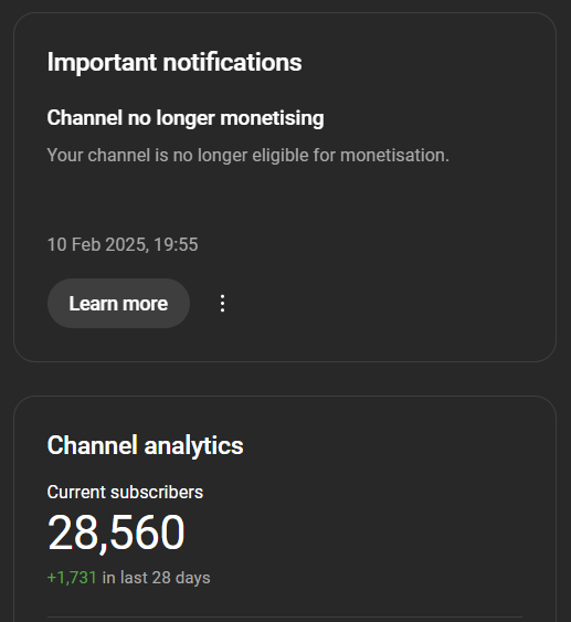 CryptoShyam's tweet photo. 🚨URGENT: @TeamYouTube, my channel #CryptoShyam with 28,550 subs has been unfairly demonetized for "misleading content"!

💡I am writing to formally appeal the demonetization of my YouTube channel, @CryptoShyam I have been passionately creating educational content about cryptocurrency for the past three years, following YouTube’s guidelines and Indian government regulations. My channel has grown to 28,550 subscribers, proving the value and trust my content has built within the crypto community.

The reason stated for demonetization is "misleading content", but I strongly disagree with this assessment. I always include proper disclaimers in both my videos and descriptions, ensuring viewers understand the risks and regulations associated with crypto investments. I do not promote false promises or misleading financial advice.

Why This Decision Feels Unjustified:

1. I Follow Every Rule: I always include proper disclaimers in my videos and descriptions, ensuring compliance with Indian laws and YouTube’s guidelines. My content is purely educational and raises awareness about crypto in India.

2. I Am Committed to Ethical Content: I never promote misleading information, scams, or financial advice that could harm my audience.

3. YouTube Is My Only Source of Livelihood: I have Spinal Muscular Atrophy (SMA), a rare muscular disorder, which makes physical work impossible for me. Despite my condition, I have worked day and night to educate people through my YouTube channel. This platform is not just a career for me—it’s my only means of survival.

Compliance & Transparency:

✅ I always include a disclaimer in my videos and descriptions.
✅ I strictly follow Indian government regulations regarding cryptocurrency.
✅ My content is focused on awareness and education, not financial advice.
✅ I do not promote misleading, deceptive, or harmful content.

According To My Channel This 5 Video Is My Most Viewed Videos On My Channel This Not Misleading Anyone This Is Informative & Educational Video About Crypto And I Add All Important Disclaimer In Video & Description.

1. https://t.co/uCqeNB83he
2. https://t.co/0UtMppZmCg
3. https://t.co/fK7nszfe1O
4. https://t.co/qkyKvLMl2W
5. https://t.co/ZZSexxgTaW

If there are any specific concerns regarding my videos, I am happy to review and make necessary adjustments to meet YouTube’s guidelines. However, I kindly request a re-evaluation of my channel, as I believe my content does not violate the stated policies.

I appreciate YouTube’s commitment to maintaining a fair platform and hope for a positive resolution, I humbly request a thorough review of my channel. If any specific content violates guidelines, I am ready to make necessary corrections. But demonetizing my channel completely feels unfair and heartbreaking after years of dedication.

Please reconsider your decision and reinstate my YouTube Partner Program (YPP) eligibility. I trust YouTube’s commitment to creators like me who work honestly and responsibly.

Thank you for your time and consideration. I hope for a fair resolution soon.

Best Regards,
Shyam Sen - CryptoShyam 
[ cryptoshyamcs@gmail.com ]
[ YouTube Channel Link - https://t.co/zfFoSpUpnU ]

📢 Help me get my channel reinstated—Retweet & tag @nealmohan @wiseadvicesumit @cryptoady @CryptoKingKeyur @simplykashif @dishantcrypto @EverythingAjay @BudhilVyas @VishalSahu21 @HIMANSHUBHOLAHB @cryptowithnanc @Crypto_Jargon @bitinning @gaurav15706 @Theblockvlog @Cryptowithkhan @TRanjanofficial @TodayCryptoRj 

#YouTubeMonetization #CryptoEducation #HelpYouTubeIndia
