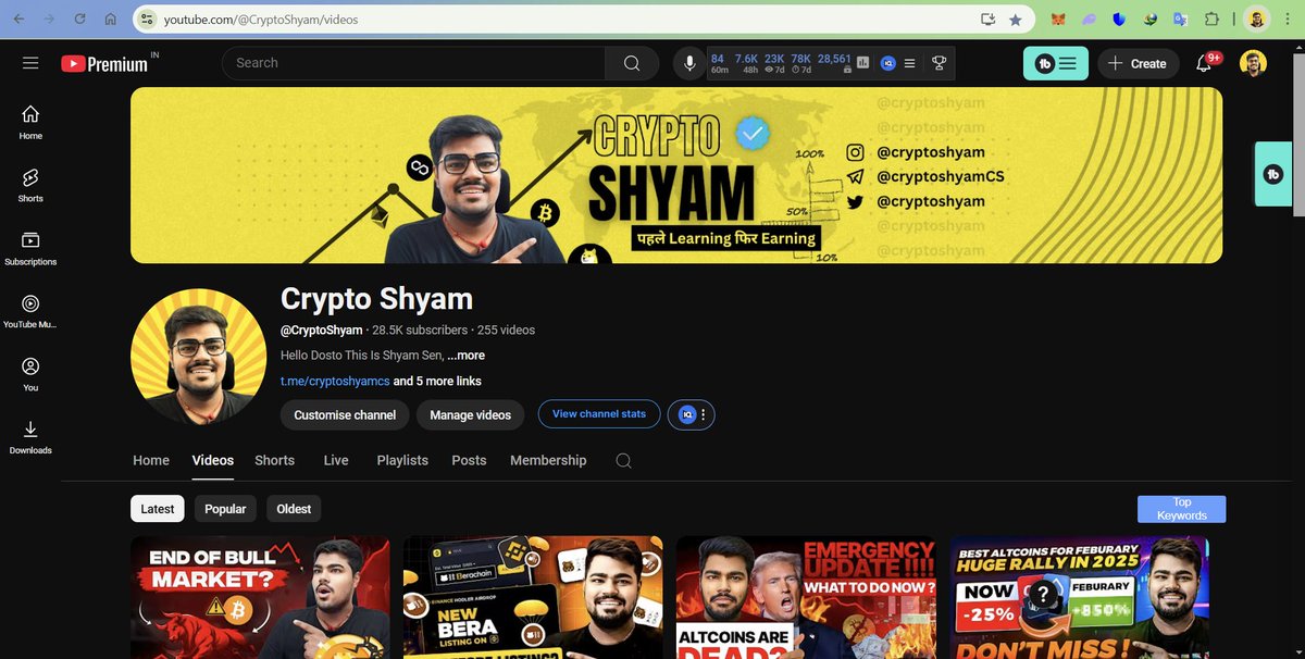 CryptoShyam's tweet photo. 🚨URGENT: @TeamYouTube, my channel #CryptoShyam with 28,550 subs has been unfairly demonetized for "misleading content"!

💡I am writing to formally appeal the demonetization of my YouTube channel, @CryptoShyam I have been passionately creating educational content about cryptocurrency for the past three years, following YouTube’s guidelines and Indian government regulations. My channel has grown to 28,550 subscribers, proving the value and trust my content has built within the crypto community.

The reason stated for demonetization is "misleading content", but I strongly disagree with this assessment. I always include proper disclaimers in both my videos and descriptions, ensuring viewers understand the risks and regulations associated with crypto investments. I do not promote false promises or misleading financial advice.

Why This Decision Feels Unjustified:

1. I Follow Every Rule: I always include proper disclaimers in my videos and descriptions, ensuring compliance with Indian laws and YouTube’s guidelines. My content is purely educational and raises awareness about crypto in India.

2. I Am Committed to Ethical Content: I never promote misleading information, scams, or financial advice that could harm my audience.

3. YouTube Is My Only Source of Livelihood: I have Spinal Muscular Atrophy (SMA), a rare muscular disorder, which makes physical work impossible for me. Despite my condition, I have worked day and night to educate people through my YouTube channel. This platform is not just a career for me—it’s my only means of survival.

Compliance & Transparency:

✅ I always include a disclaimer in my videos and descriptions.
✅ I strictly follow Indian government regulations regarding cryptocurrency.
✅ My content is focused on awareness and education, not financial advice.
✅ I do not promote misleading, deceptive, or harmful content.

According To My Channel This 5 Video Is My Most Viewed Videos On My Channel This Not Misleading Anyone This Is Informative & Educational Video About Crypto And I Add All Important Disclaimer In Video & Description.

1. https://t.co/uCqeNB83he
2. https://t.co/0UtMppZmCg
3. https://t.co/fK7nszfe1O
4. https://t.co/qkyKvLMl2W
5. https://t.co/ZZSexxgTaW

If there are any specific concerns regarding my videos, I am happy to review and make necessary adjustments to meet YouTube’s guidelines. However, I kindly request a re-evaluation of my channel, as I believe my content does not violate the stated policies.

I appreciate YouTube’s commitment to maintaining a fair platform and hope for a positive resolution, I humbly request a thorough review of my channel. If any specific content violates guidelines, I am ready to make necessary corrections. But demonetizing my channel completely feels unfair and heartbreaking after years of dedication.

Please reconsider your decision and reinstate my YouTube Partner Program (YPP) eligibility. I trust YouTube’s commitment to creators like me who work honestly and responsibly.

Thank you for your time and consideration. I hope for a fair resolution soon.

Best Regards,
Shyam Sen - CryptoShyam 
[ cryptoshyamcs@gmail.com ]
[ YouTube Channel Link - https://t.co/zfFoSpUpnU ]

📢 Help me get my channel reinstated—Retweet & tag @nealmohan @wiseadvicesumit @cryptoady @CryptoKingKeyur @simplykashif @dishantcrypto @EverythingAjay @BudhilVyas @VishalSahu21 @HIMANSHUBHOLAHB @cryptowithnanc @Crypto_Jargon @bitinning @gaurav15706 @Theblockvlog @Cryptowithkhan @TRanjanofficial @TodayCryptoRj 

#YouTubeMonetization #CryptoEducation #HelpYouTubeIndia