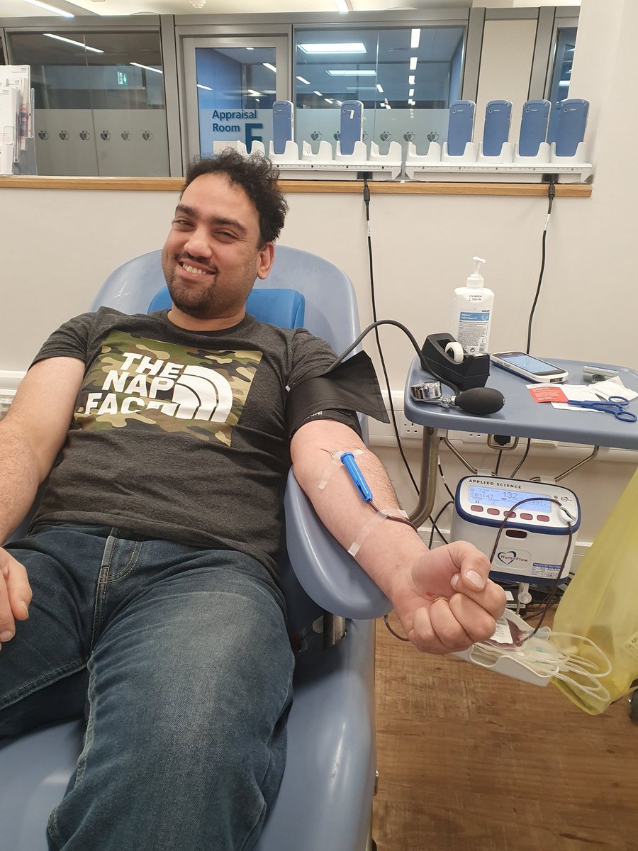 amya_walton's tweet photo. AMYA Walton on Thames Blood drive Twickenham NHSBT. https://t.co/PqLvRHfqU2