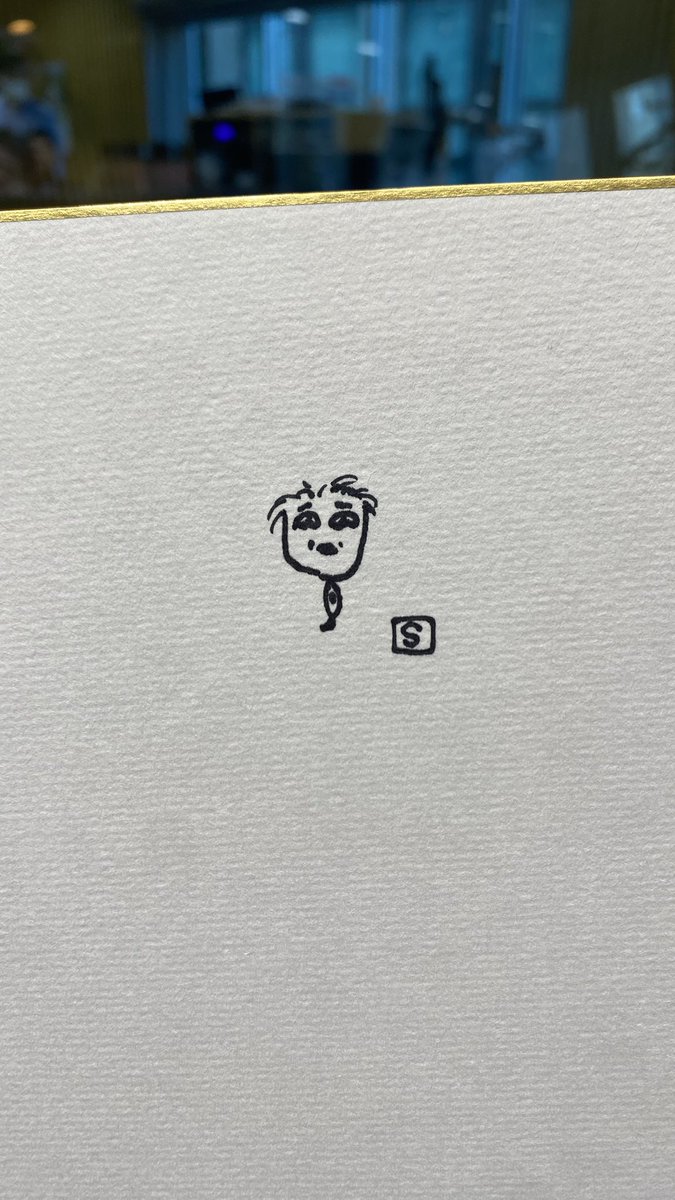 happy_1242's tweet photo. ／
【#垣花正 あなたとハッピー！】 2/11(火)
朝8:00☀️
今朝のゲストは #はいだしょうこ さん✨
＼
はいださんが描いてくれた
垣花さんの似顔絵がこちら🖼️

#radiko はこちら👇
https://t.co/V8PF85vN8N

#垣花正ハッピー https://t.co/bTEcECTF2G