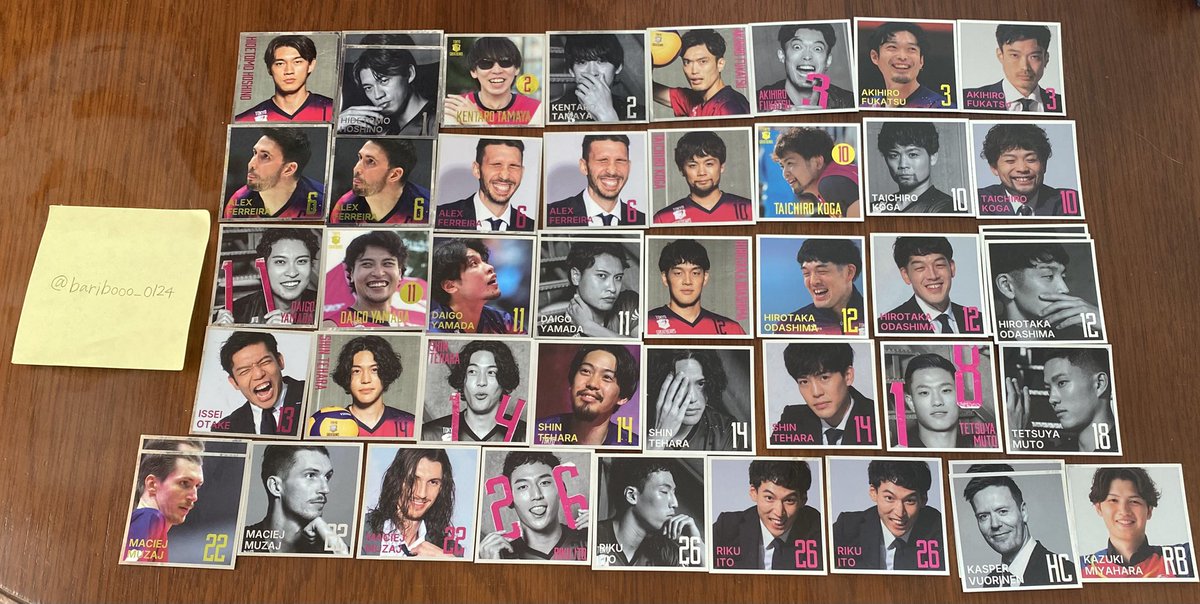 【更新2】
東京グレートベアーズ グレベア ステッカー
交換募集

求 25、28→両方どの種類でもOK
譲 画像

1つ所持の物でも交換受け付けておりますので、その他ご相談等ありましたら気軽にDMでもリプでもお声掛け下さい🙌