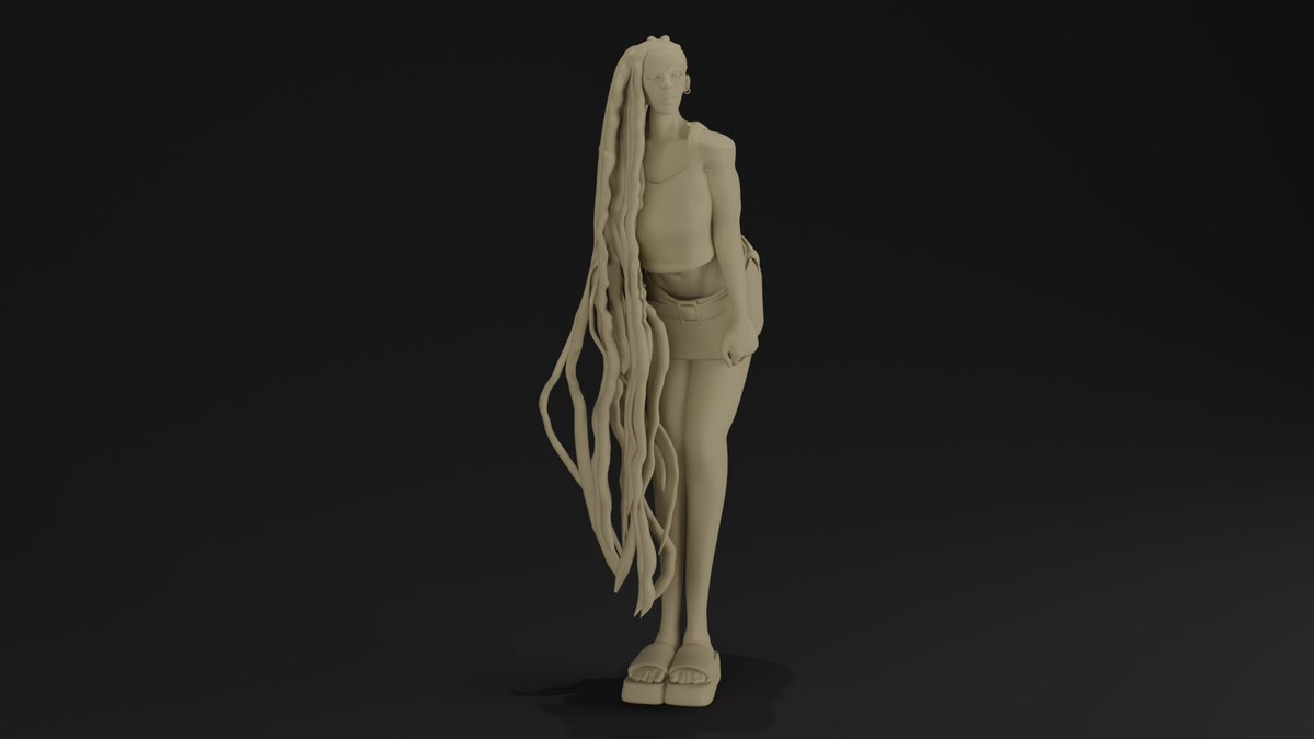 My zbrush stopped so I'm using blender again...yayy

#zbrush #blender #sculpt #3d