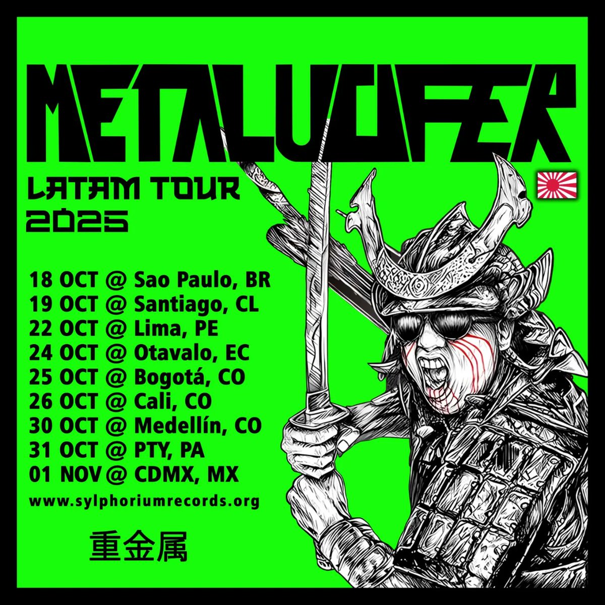TheTrueAsgard's tweet photo. Yes! 🤩🇯🇵🤘
#Metalucifer #Japan #19thOctober #HeavyMetal https://t.co/zQGxFs9NAT