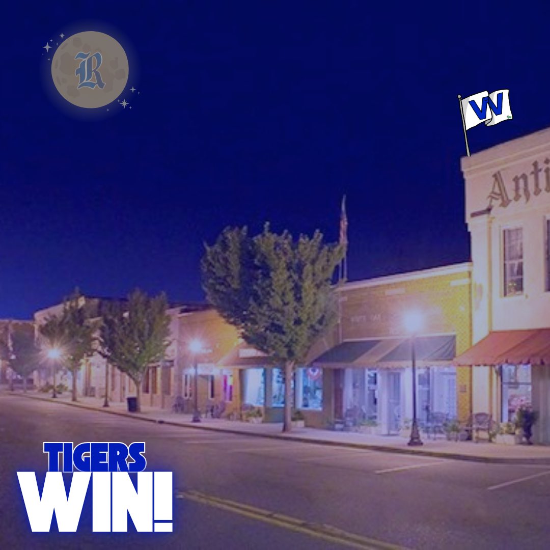 TIGERS WIN!! 

𝐅𝐈𝐍𝐀𝐋 Ringgold 2, Northwest Whitfield 1

#PoundTheRock