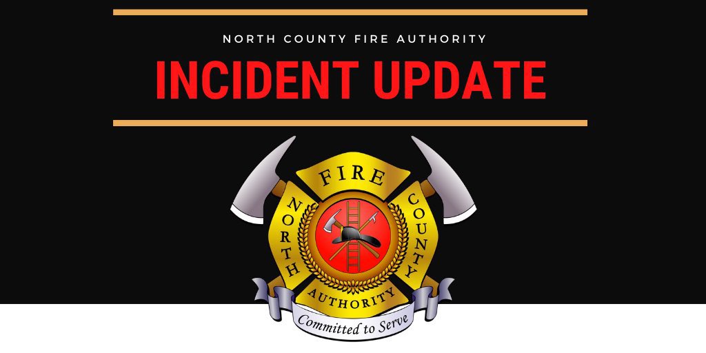 NCFA Crews still on scene, Solano Street in Brisbane and will be on scene for approximately another hour. Please continue to stay clear of the area.