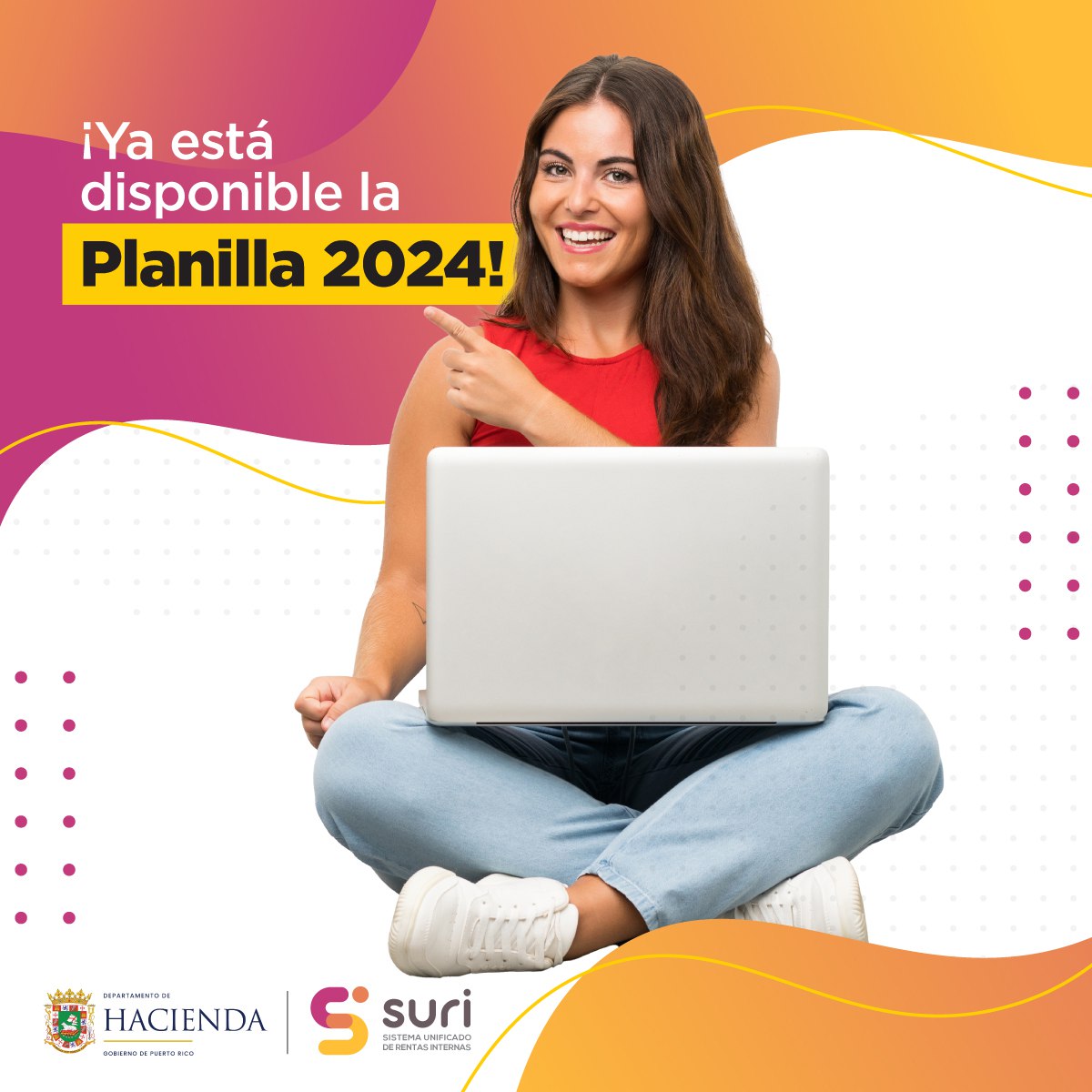 Departamento de Hacienda (@dptohacienda) on Twitter photo ¡La Planilla de Contribución Sobre Ingresos de Individuos 2024 ya está disponible! Prepárate para cumplir con tu responsabilidad contributiva de manera rápida y segura a través de SURI. 
Para más detalles sobre cómo radicar, visita: hacienda.pr.gov/radicar-en-lin…
#Planilla2024 #SURI ¡La Planilla de Contribución Sobre Ingresos de Individuos 2024 ya está disponible! Prepárate para cumplir con tu responsabilidad contributiva de manera rápida y segura a través de SURI. 
Para más detalles sobre cómo radicar, visita: hacienda.pr.gov/radicar-en-lin…
#Planilla2024 #SURI