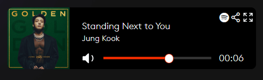 Thank you <a href="/RadioSitges/">Ràdio Sitges</a> for playing #StandingNextToYou by #Jungkook