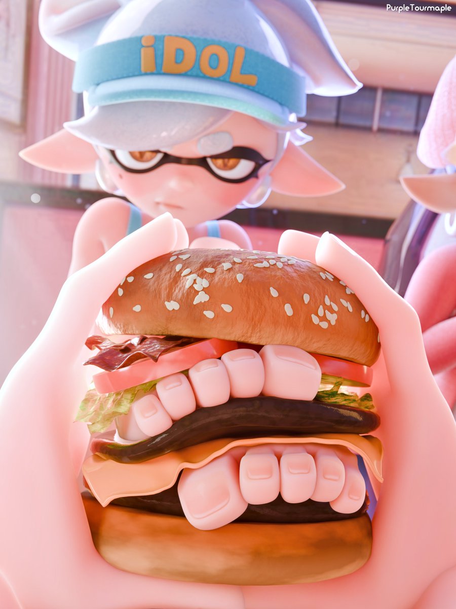 Hope I'm not late to the trend... Wanna eat some squid burger? :)