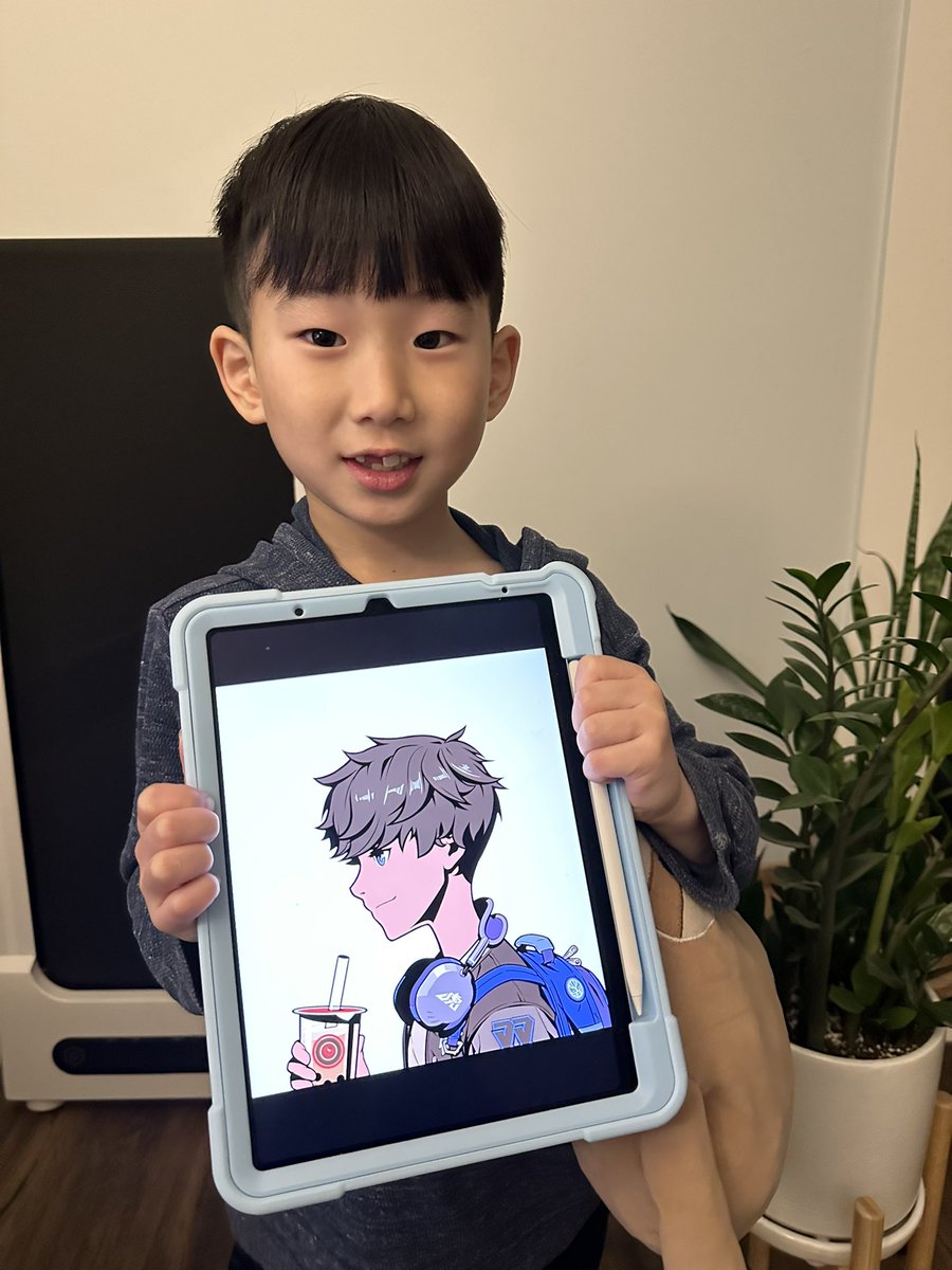 An entry from Theo’s school weekend journal.
This is what I live for. 🥹

IKZ ⛩️