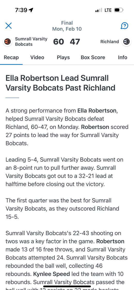 Go <a href="/EllaRobertson01/">Ella Robertson</a>!!

Round 2 here they come
👏👏👏