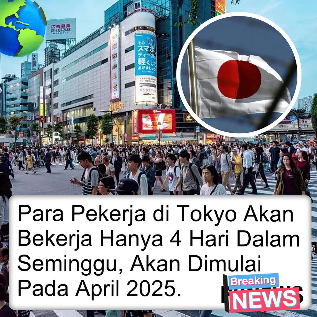 Agsha___'s tweet image. Gebrakan Baru Jepang, Tokyo Terapkan 4 Hari Kerja Seminggu Mulai Tahun Depan