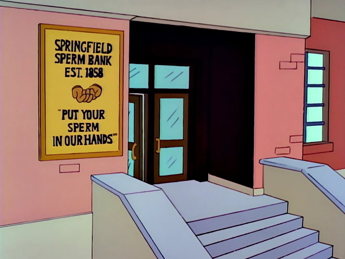 SoySimpsonito's tweet photo. Los nombres de negocios, sus lemas y anuncios son parte importante del humor de los Simpson ¿Tienen algún favorito? https://t.co/o8JUG590go