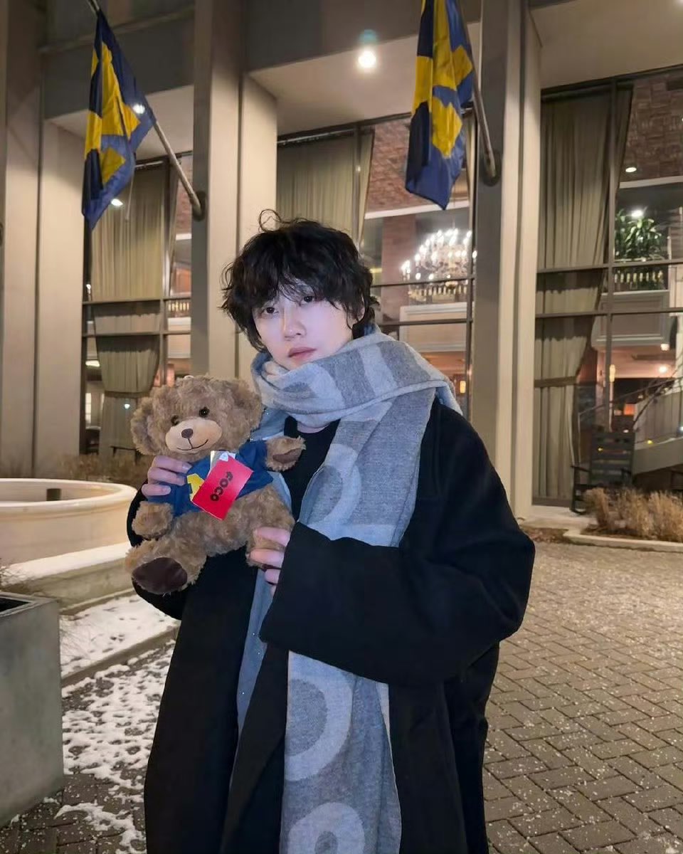 MamaXiaoli's tweet photo. หลี่รุ่นฉี IG update 🩵
NEW BEAR :) _ Michigan
#หลี่รุ่นฉี #Lirunqi #李润祺 #Rainkili https://t.co/jfAy6Puntc