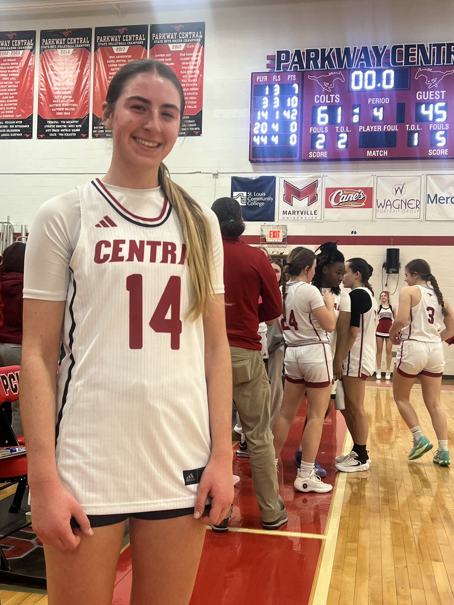 Congratulations to the girls basketball team on a big win over Seckman. Also, congrats to Sadie Levy on breaking the school scoring record with 42 points!