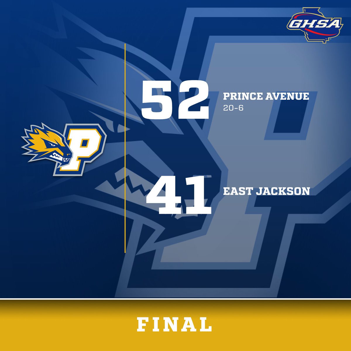 Prince wins in the first round of the region tournament to get their 20th win of the season! The Wolverines will face Hebron Christian Wednesday at 8:30 pm at Emmanuel College.