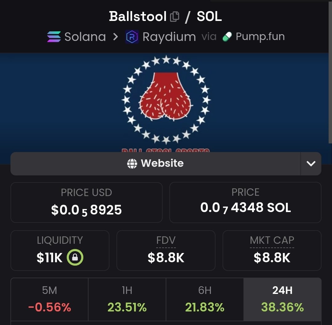 ThrowinTrades's tweet image. Got a feeling this #BallStool gets a nice run i mean that's pretty good 😂 $SBF $CAR #ddtg

6d1fDG25NS8sbPbvjZJxCqs4sRj4cHgEHS5bZSd6pump