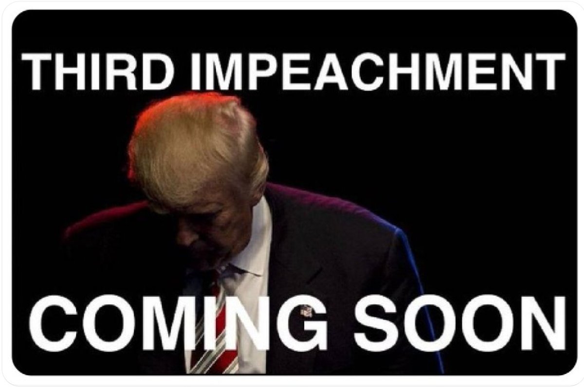 raggapegs's tweet photo. Impeach Trump, and remove him from office this time! Third time is the charm! https://t.co/50XJoFCPfa